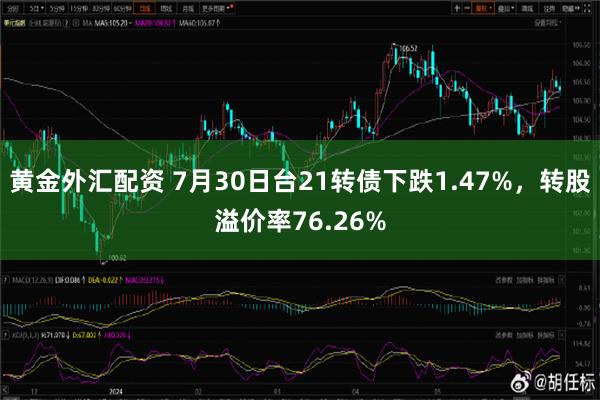 黄金外汇配资 7月30日台21转债下跌1.47%，转股溢价率76.26%