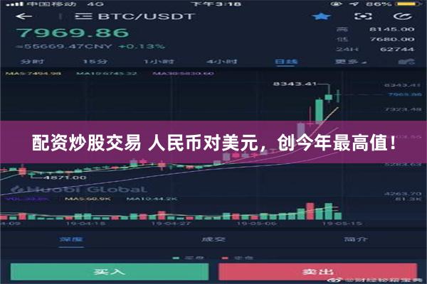 配资炒股交易 人民币对美元，创今年最高值！