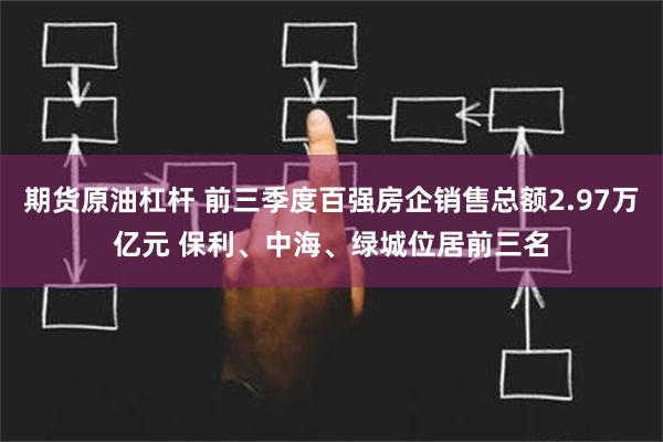 期货原油杠杆 前三季度百强房企销售总额2.97万亿元 保利、中海、绿城位居前三名