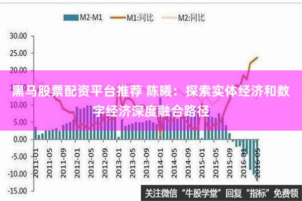 黑马股票配资平台推荐 陈曦：探索实体经济和数字经济深度融合路径