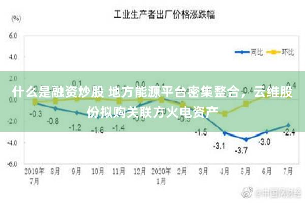 什么是融资炒股 地方能源平台密集整合，云维股份拟购关联方火电资产