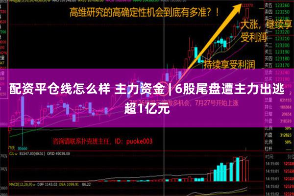 配资平仓线怎么样 主力资金 | 6股尾盘遭主力出逃超1亿元