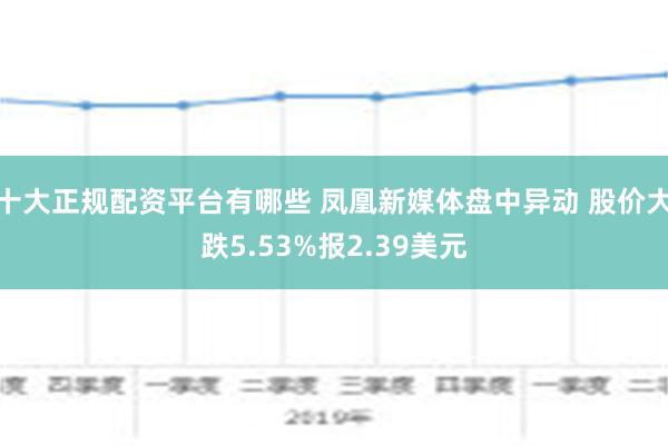 十大正规配资平台有哪些 凤凰新媒体盘中异动 股价大跌5.53%报2.39美元